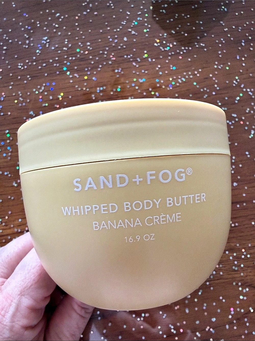 SAND+FOG Whipped Body Butter Banana Crème Body Butter Cream NWT